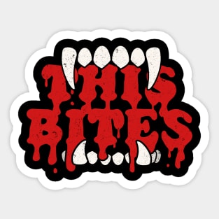 This bites Sticker